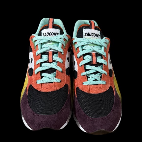 Saucony multicolor suede and mesh Lifestyle runner Men’s Size 11 🔥NEW🔥 - Picture 5 of 11